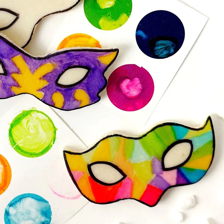 Purim Marzipan Paint Your Own Mask